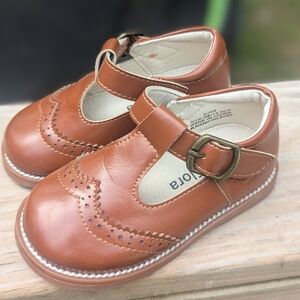 Classic Brown Kids Shoes